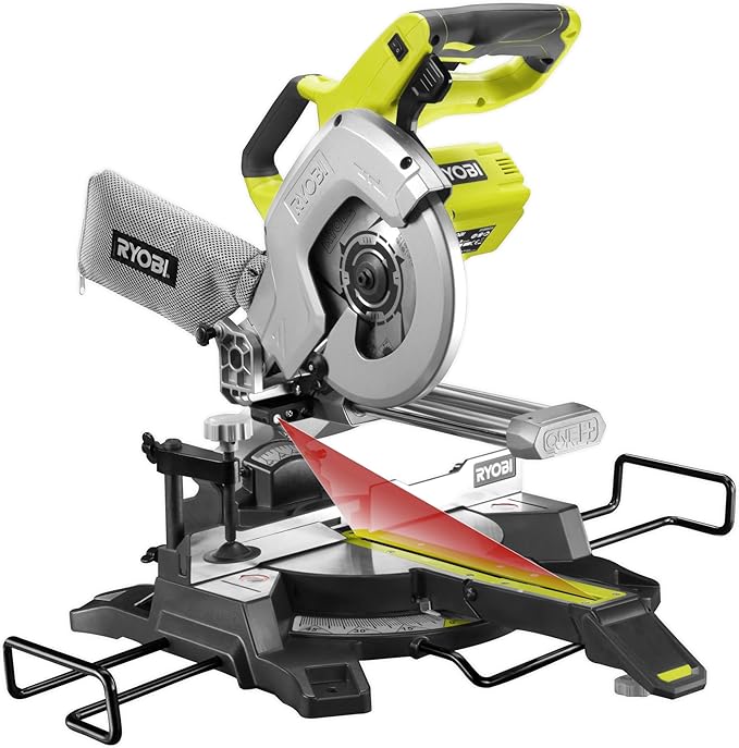RYOBI Scie à Onglet Radiale Sans Fil 18V ONE+ R18MS216-0