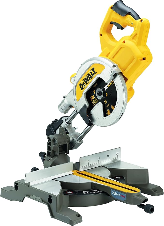 Scie à onglet radiale DeWalt DCS777N-XJ