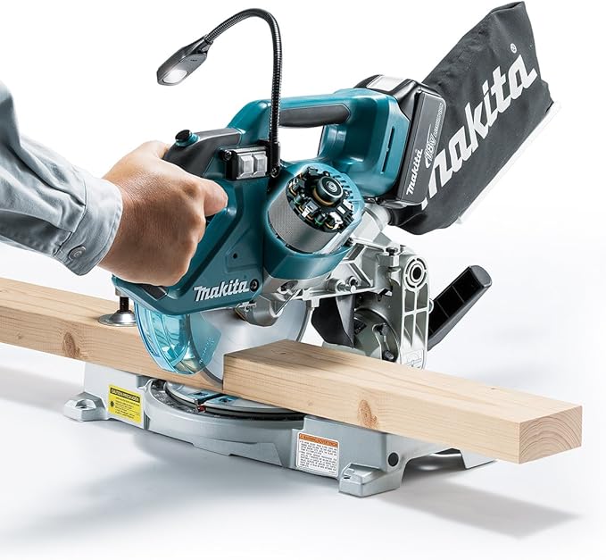 Scie à onglet radiale MAKITA 18V Li-ion - Ø165mm - Sans batterie, ni chargeur - DLS600Z