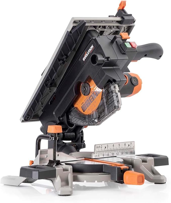 Scie à onglet radiale Evolution Power Tools R210MTS-G2