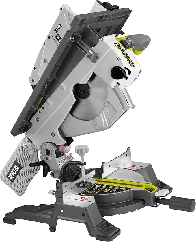 Scie à onglet Radiale RYOBI sur Table RTMS1800-G